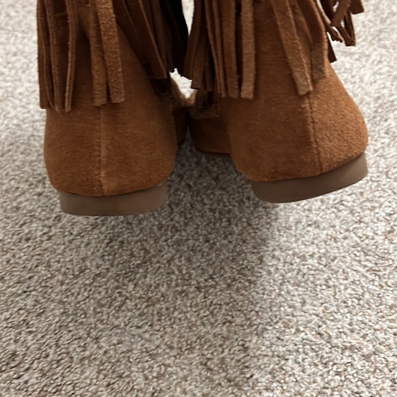 STEVE MADDEN Fringe boots (brown) size 6 - Picture 5 of 6